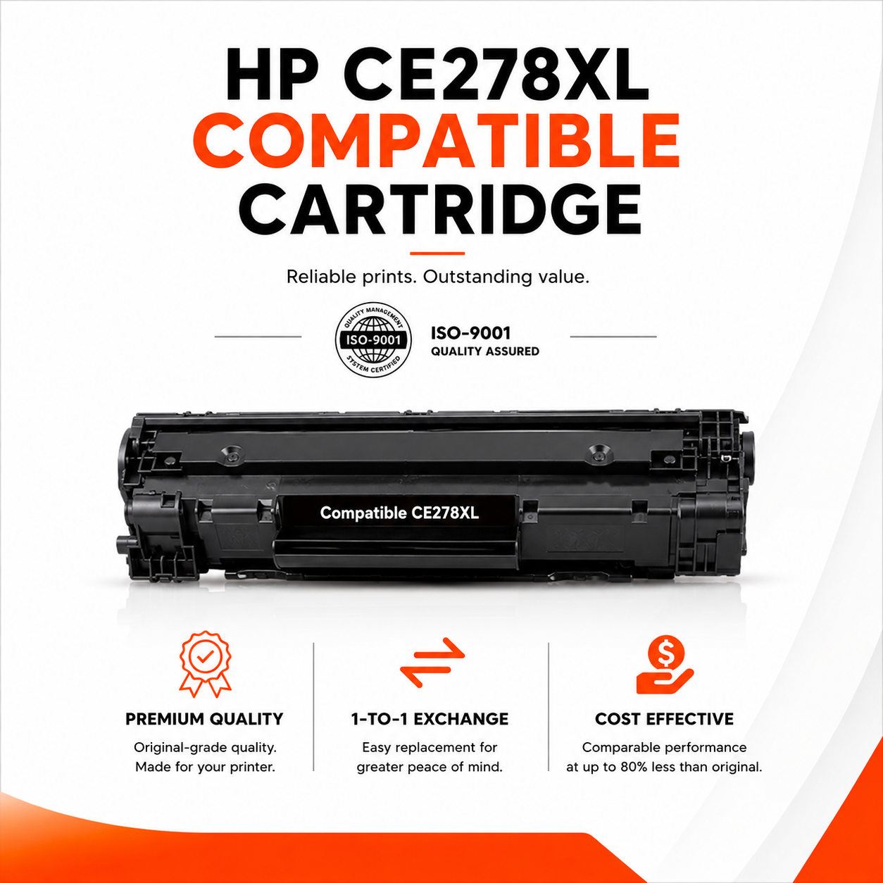 HP CE278XL Compatible Toner Cartridge