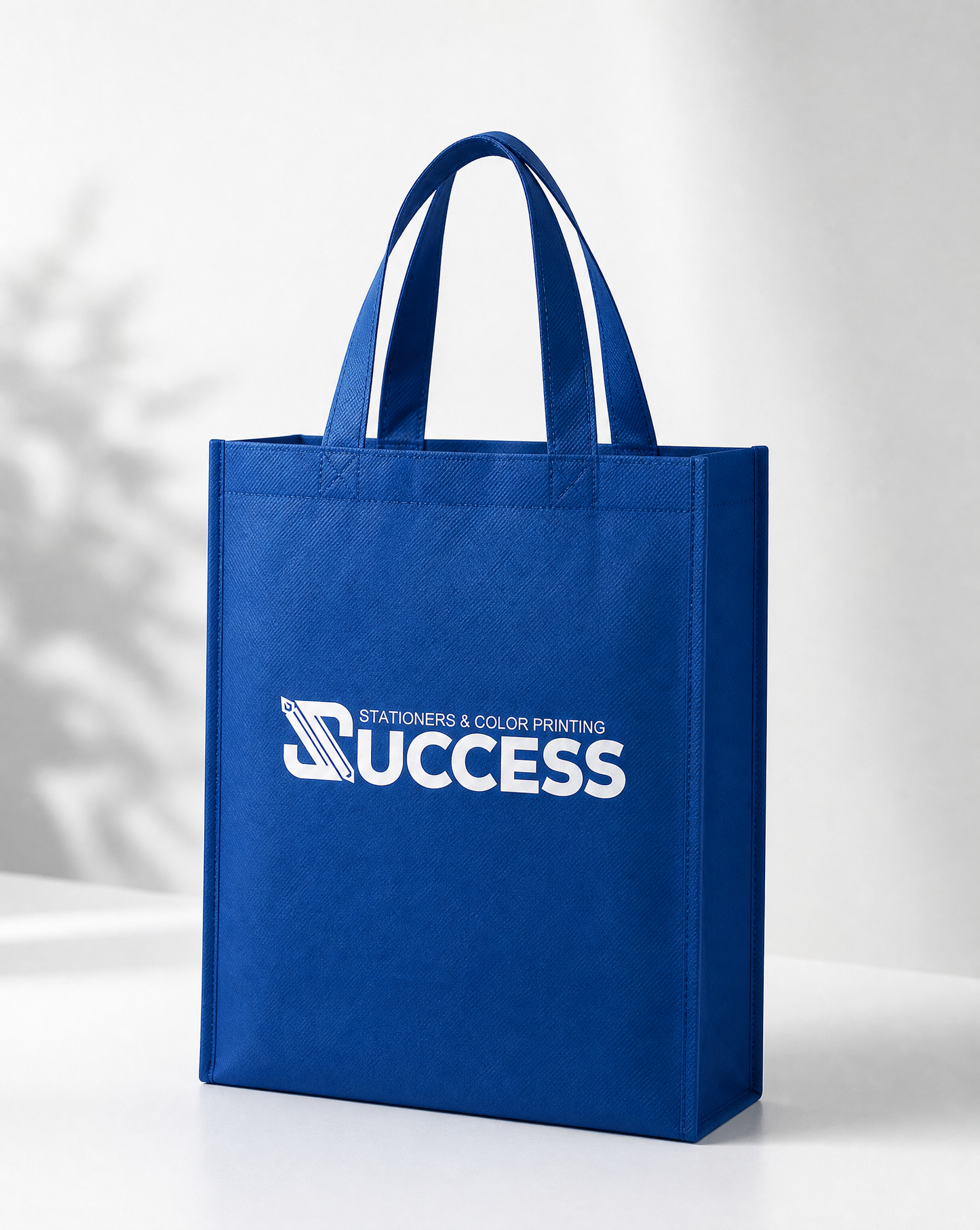 Non-Woven Bag A4 solid color with logo - angle 3