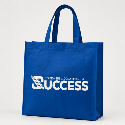 Non-Woven Bag A3 solid color with logo - angle 2