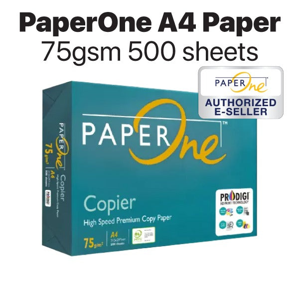 PaperOne A4 Copier Paper 75gsm (500 Sheets)