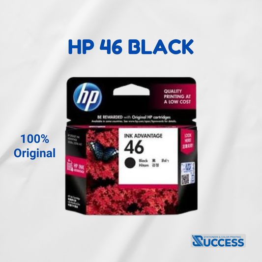 HP 46 Black Ink Cartridge