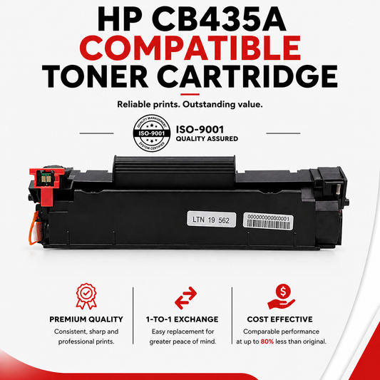 HP CB435A Compatible Toner Cartridge