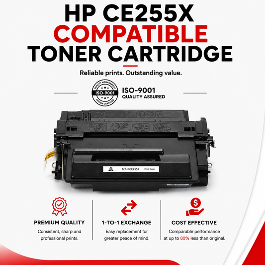 HP CE255X Compatible Toner Cartridge