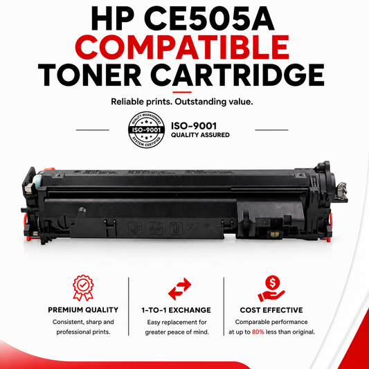 HP CE505A Compatible Toner Cartridge