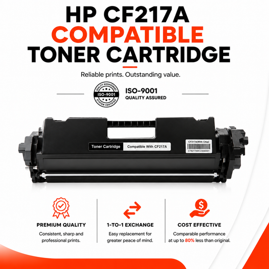 HP CF217A Compatible Toner Cartridge