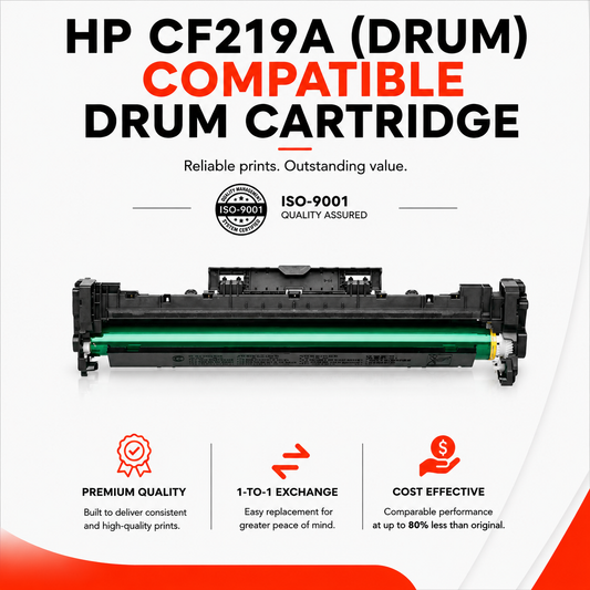 HP CF219A Black Compatible Drum Unit