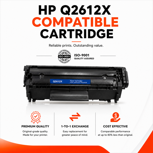 HP Q2612X Compatible Toner Cartridge