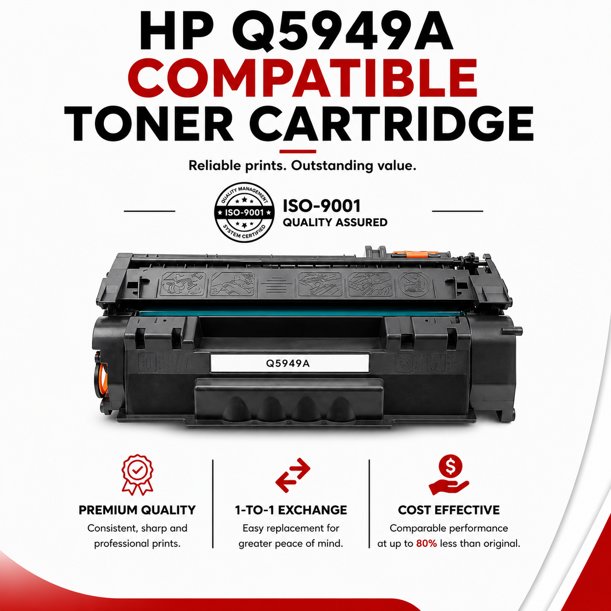 HP Q5949A Compatible Toner Cartridge