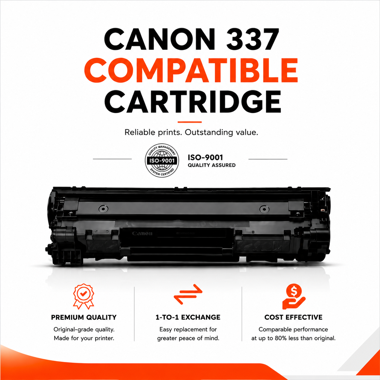Canon 337 Compatible Toner Cartridge