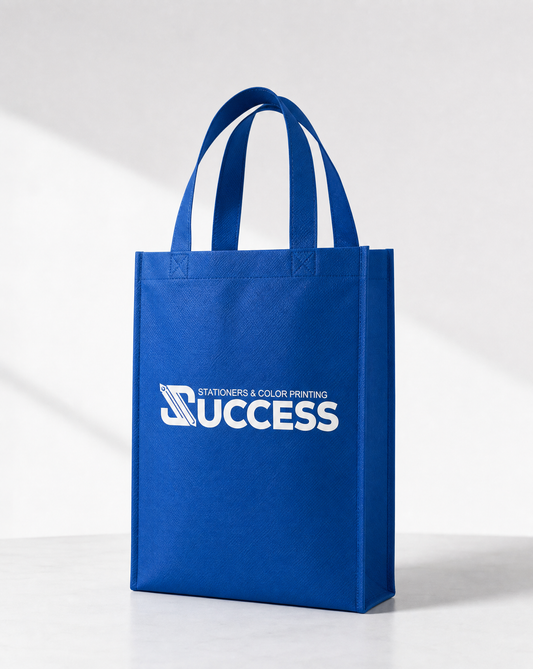 Non-Woven Bag A4 solid color with logo - angle 2