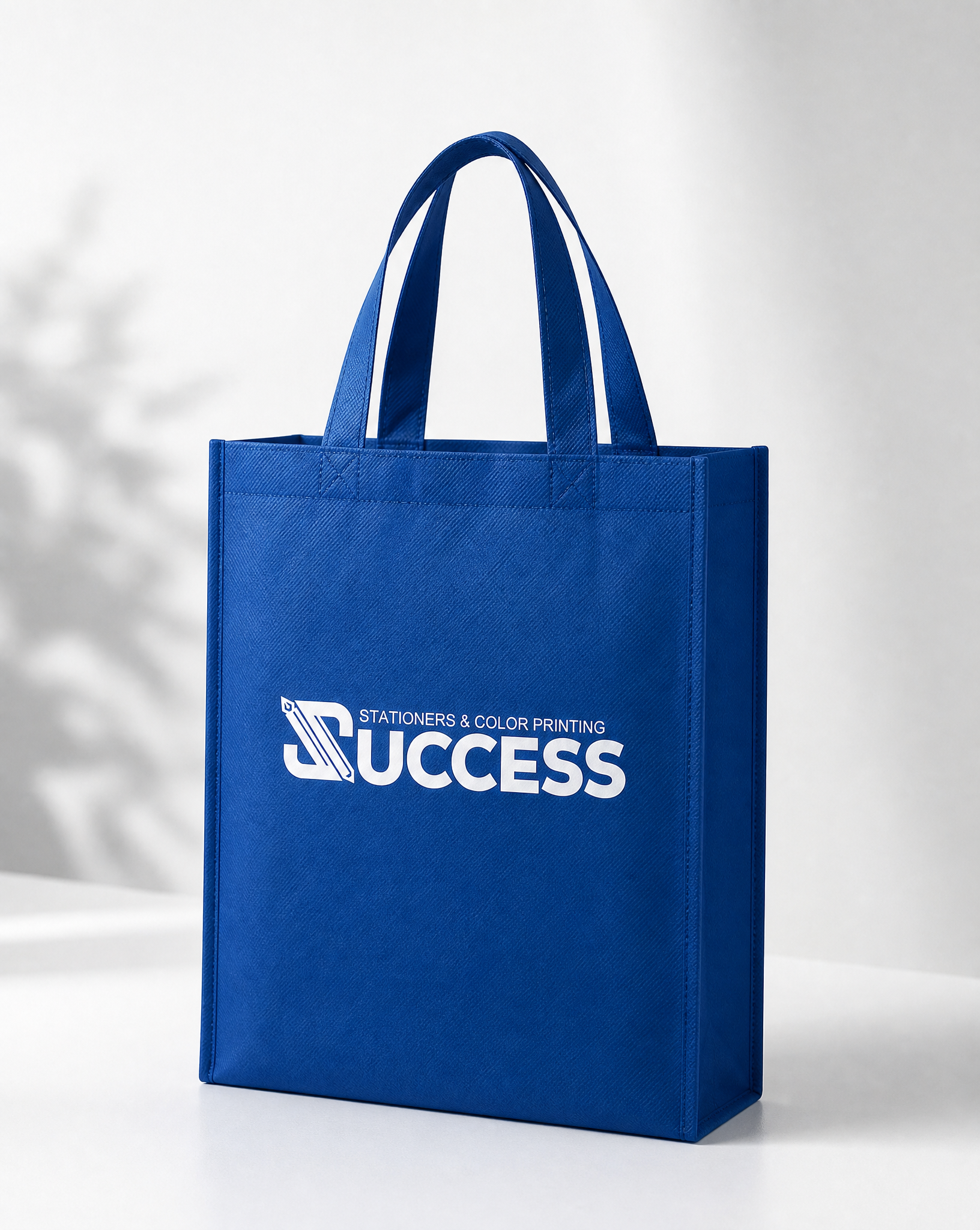 Non-Woven Bag A4 solid color with logo - angle 3
