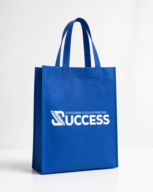 Non-Woven Bag A4 solid color with logo