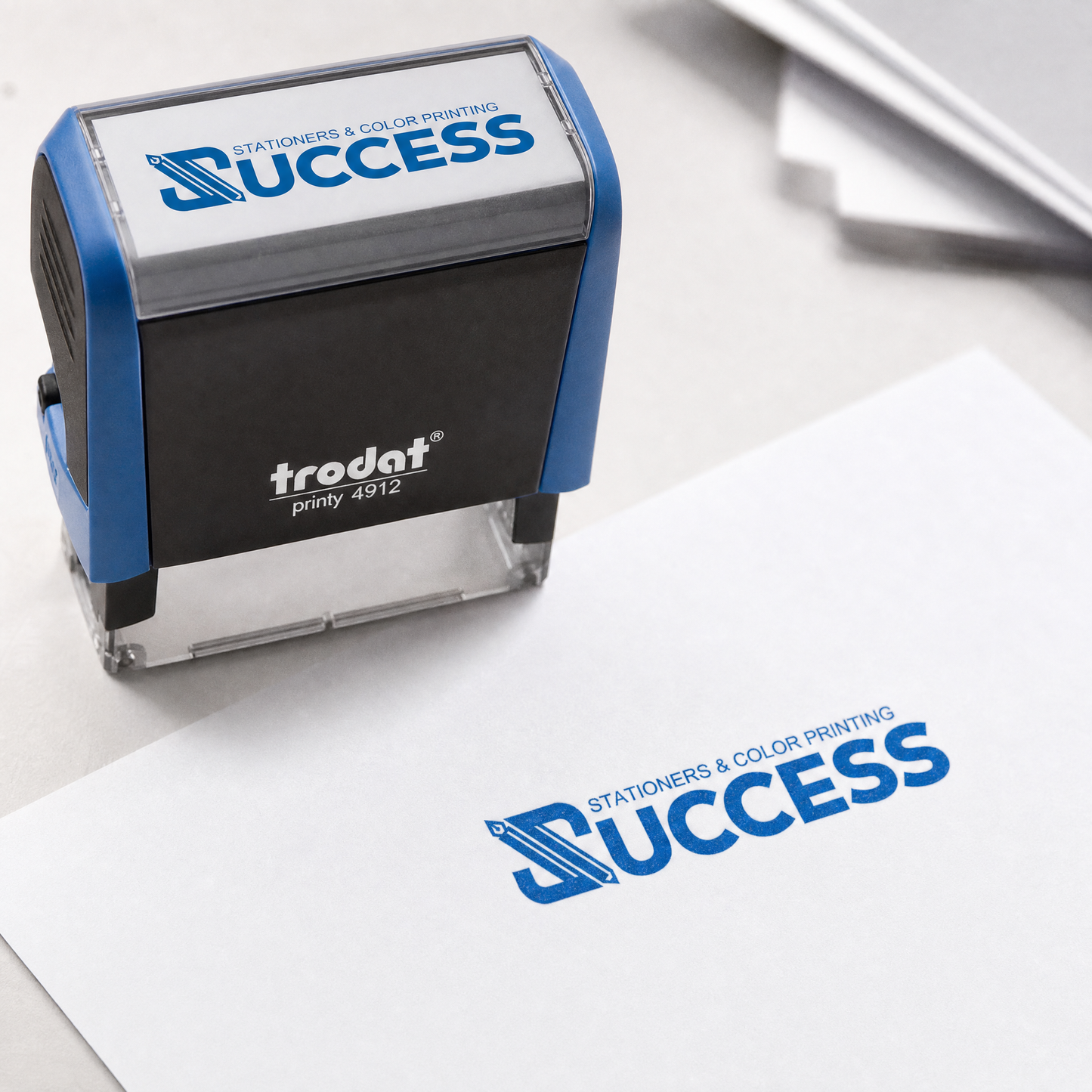 Stamp Chop with logo