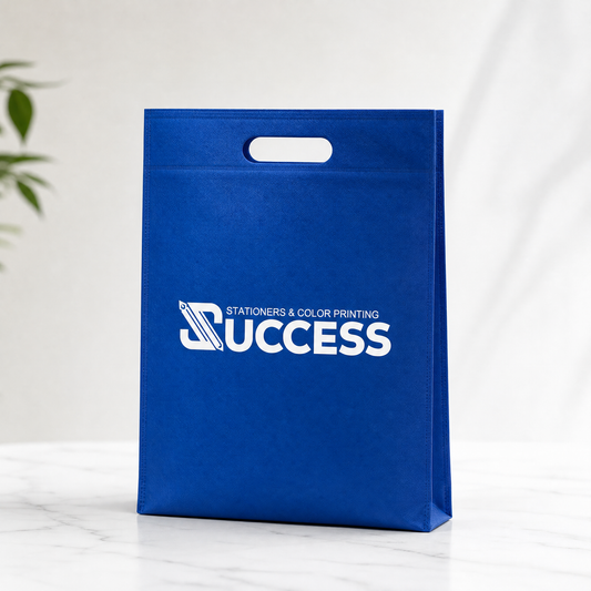 Non-Woven Bag A5 Punch Hole solid color with logo