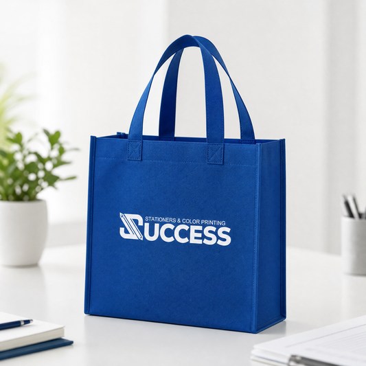 Non-Woven Bag A5 solid color with logo