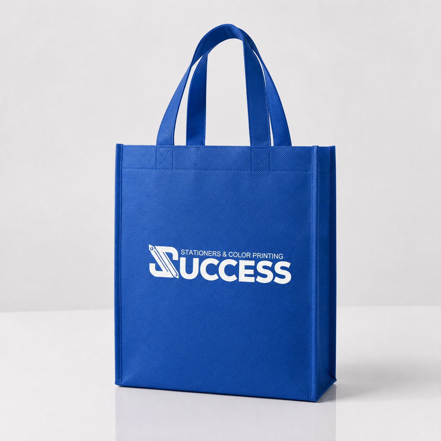 Non-Woven Bag A5 solid color with logo - angle 3