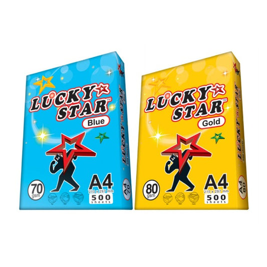 Lucky Star A4 Copier Paper 70/80gsm (500 Sheets)