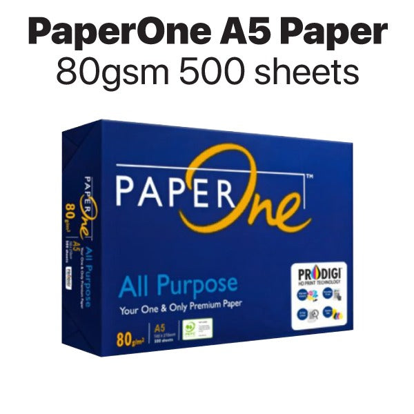 PaperOne A5 Copier Paper 80gsm