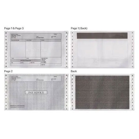 Payslip Mailer 3 Ply 9.5in x 11in