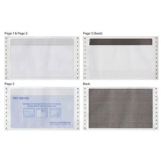 Payslip Mailer 3 Ply 9.5in x 11in